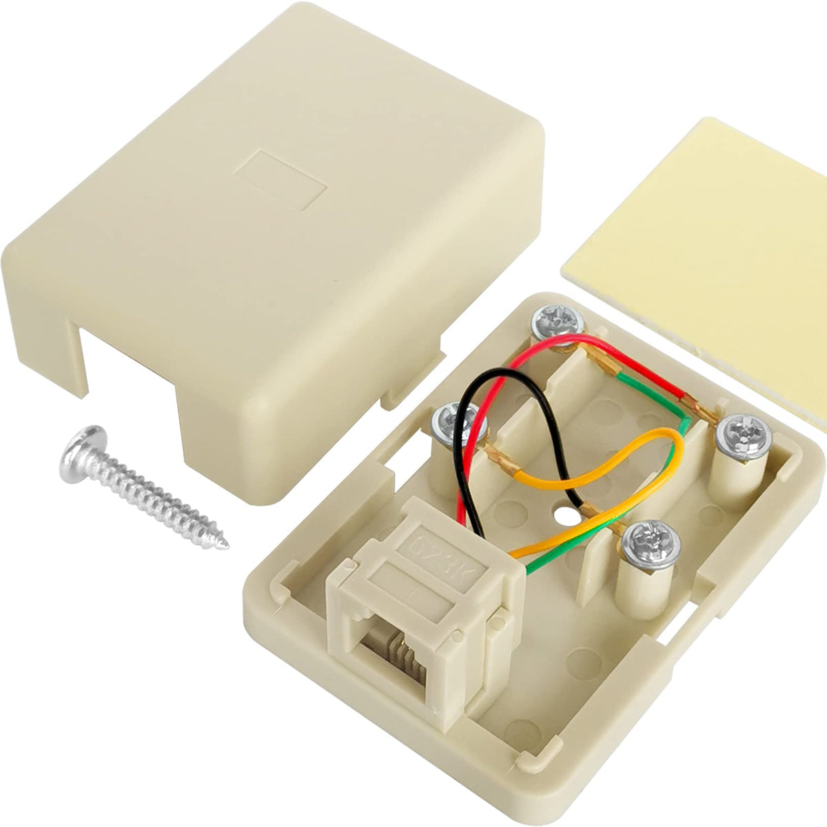 GOLD MEDAL RJ-11 Single Telephone Jack